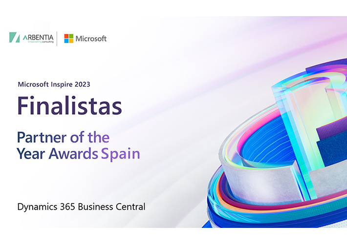 Foto ARBENTIA, finalista del premio al mejor Partner español en Dynamics 365 Business Central.